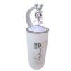 Whimsy World X Disney Official Silver Mickey Mouse Thermos cup with removable magnetic bear figurine 520 ML (front)